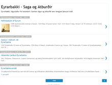 Tablet Screenshot of eyrbekkingur.blogspot.com