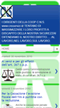 Mobile Screenshot of cnsdisoccupatiperlitalia.blogspot.com
