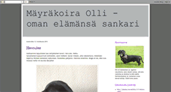 Desktop Screenshot of mayrakoiraolli.blogspot.com