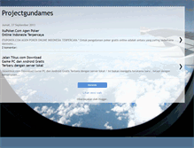Tablet Screenshot of projectgundames.blogspot.com