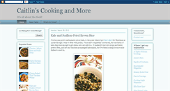 Desktop Screenshot of caitlincooking.blogspot.com