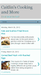 Mobile Screenshot of caitlincooking.blogspot.com