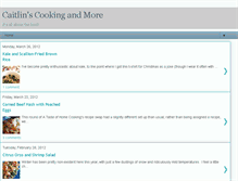 Tablet Screenshot of caitlincooking.blogspot.com