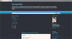 Desktop Screenshot of holografias.blogspot.com