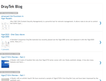 Tablet Screenshot of draytekblog.blogspot.com