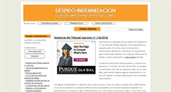 Desktop Screenshot of despido-indemnizacion.blogspot.com
