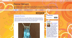 Desktop Screenshot of donnaclement.blogspot.com