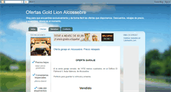 Desktop Screenshot of ofertasgoldlion.blogspot.com