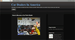 Desktop Screenshot of cardealersinamerica.blogspot.com