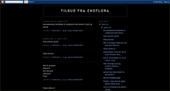 Desktop Screenshot of enoflorastilbud.blogspot.com