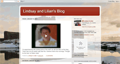 Desktop Screenshot of lindsayandliliansblog.blogspot.com