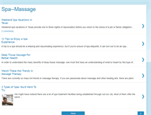 Tablet Screenshot of massage-spa.blogspot.com