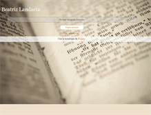 Tablet Screenshot of beatrizlandaeta.blogspot.com