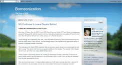 Desktop Screenshot of borneonization.blogspot.com