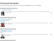 Tablet Screenshot of emmanuelfernandez2008.blogspot.com