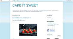 Desktop Screenshot of cakeitsweet.blogspot.com