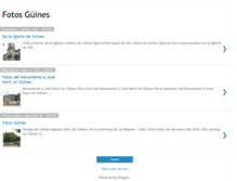 Tablet Screenshot of fotosdeguines.blogspot.com