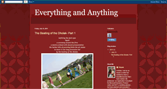 Desktop Screenshot of everythingandanything4now.blogspot.com