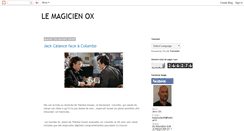 Desktop Screenshot of magicienox.blogspot.com