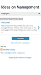 Mobile Screenshot of ideasonmanagement.blogspot.com
