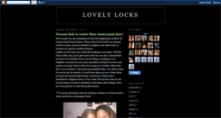 Desktop Screenshot of lovely-locks.blogspot.com