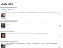 Tablet Screenshot of lovely-locks.blogspot.com