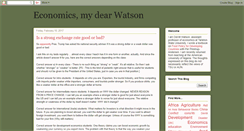 Desktop Screenshot of econwatson.blogspot.com