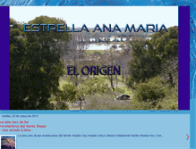 Tablet Screenshot of elorigen-estrellaanamaria.blogspot.com