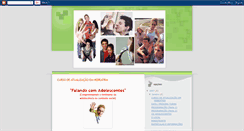 Desktop Screenshot of falandocomadolescentes.blogspot.com