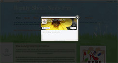 Desktop Screenshot of beautyshoesnailsfun.blogspot.com