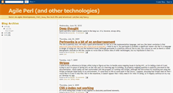 Desktop Screenshot of agileperl.blogspot.com