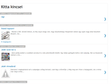 Tablet Screenshot of kittakincsei.blogspot.com