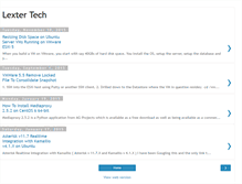 Tablet Screenshot of lextertech.blogspot.com