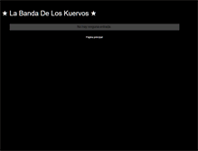 Tablet Screenshot of labandadeloskuervos1924.blogspot.com