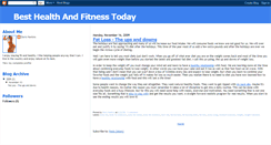 Desktop Screenshot of besthealthandfitnesstoday.blogspot.com