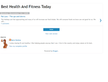 Tablet Screenshot of besthealthandfitnesstoday.blogspot.com