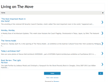 Tablet Screenshot of living-on-the-move.blogspot.com
