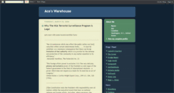 Desktop Screenshot of aceswarehouse.blogspot.com
