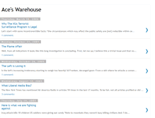 Tablet Screenshot of aceswarehouse.blogspot.com