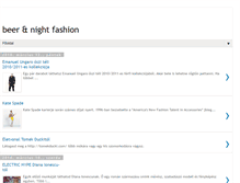 Tablet Screenshot of beerfashion.blogspot.com