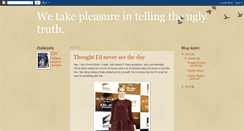 Desktop Screenshot of pleasureinuglytruth.blogspot.com