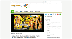 Desktop Screenshot of malayalamfilmzonline.blogspot.com