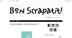 Desktop Screenshot of bonscrapatitdesigns.blogspot.com