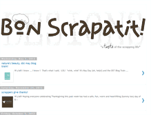 Tablet Screenshot of bonscrapatitdesigns.blogspot.com