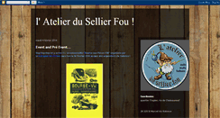 Desktop Screenshot of latelier-du-sellier-fou.blogspot.com