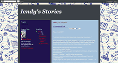 Desktop Screenshot of iendysstories.blogspot.com