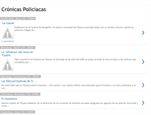 Tablet Screenshot of cronicaspoliciacas.blogspot.com