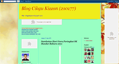 Desktop Screenshot of cikgukizzon.blogspot.com