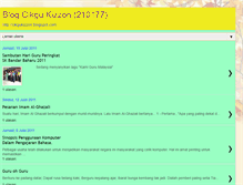 Tablet Screenshot of cikgukizzon.blogspot.com