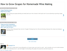 Tablet Screenshot of how-to-grow-grapes-for-winemaking.blogspot.com